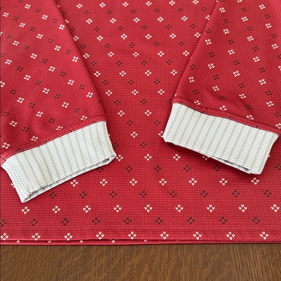 Boombah Men's maroon Ugly Sweater pullover Large. Baseball. Seasonal festive - Picture 9 of 12